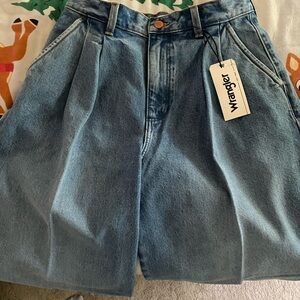 Wrangler Blue Wide Leg Jeans